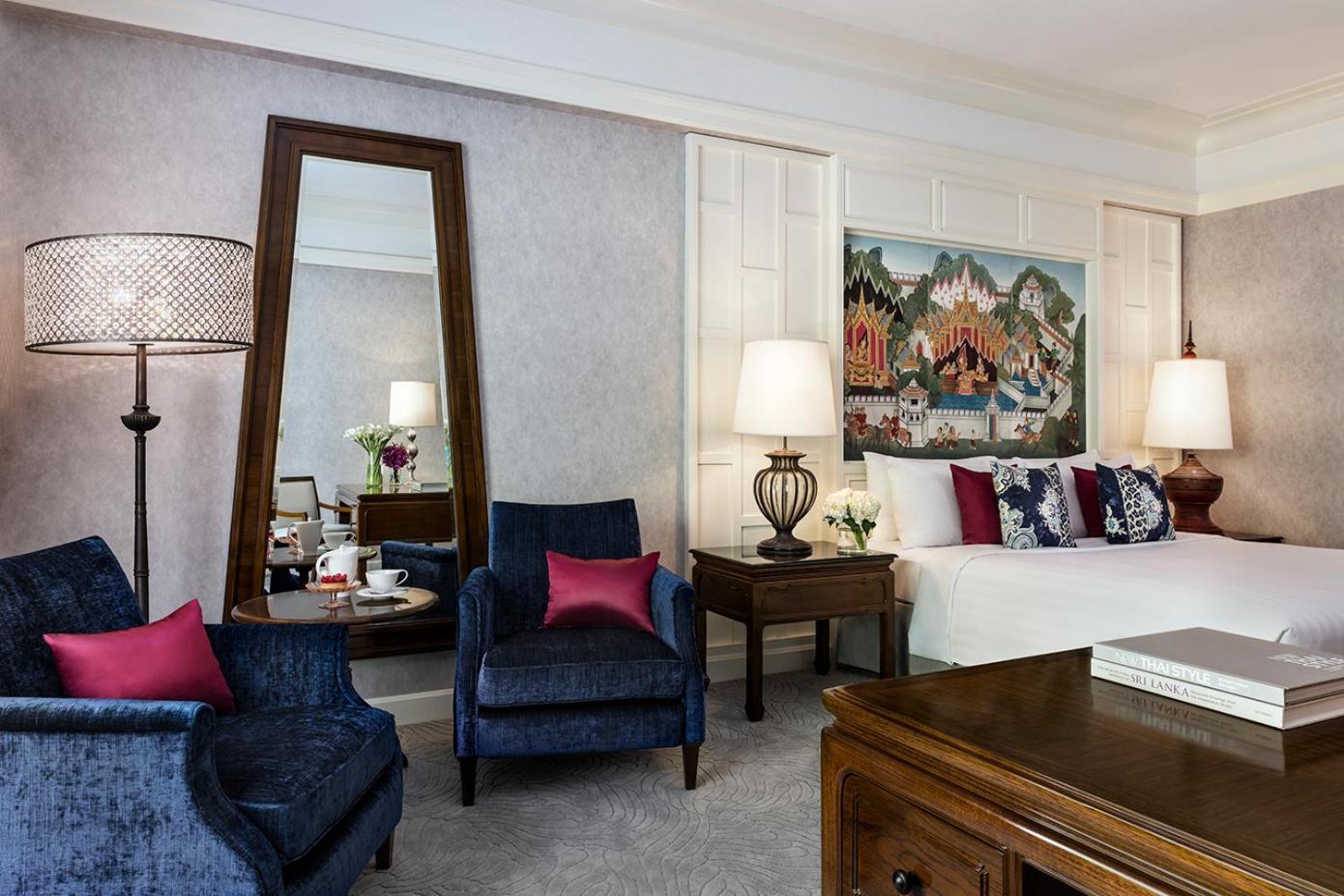 Anantara Siam Bangkok Hotel Kültér fotó A suite at the hotel