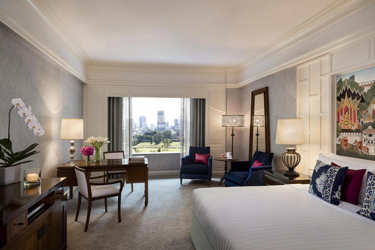 Anantara Siam Bangkok Hotel Kültér fotó A suite at the hotel